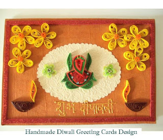  Handmade Diwali Greeting Cards Design