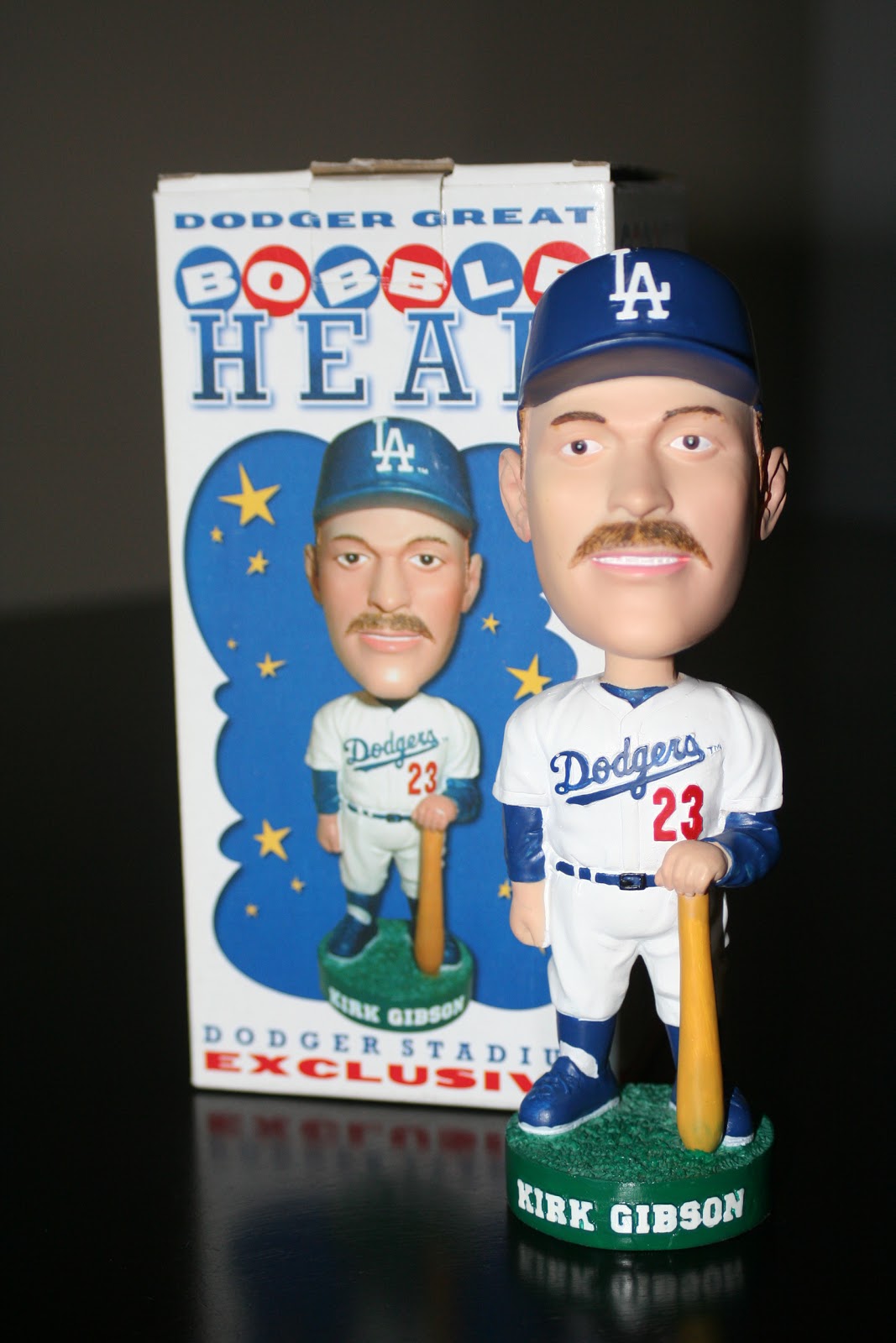 Dodgerbobble Bobblehead Of The Day Kirk Gibson