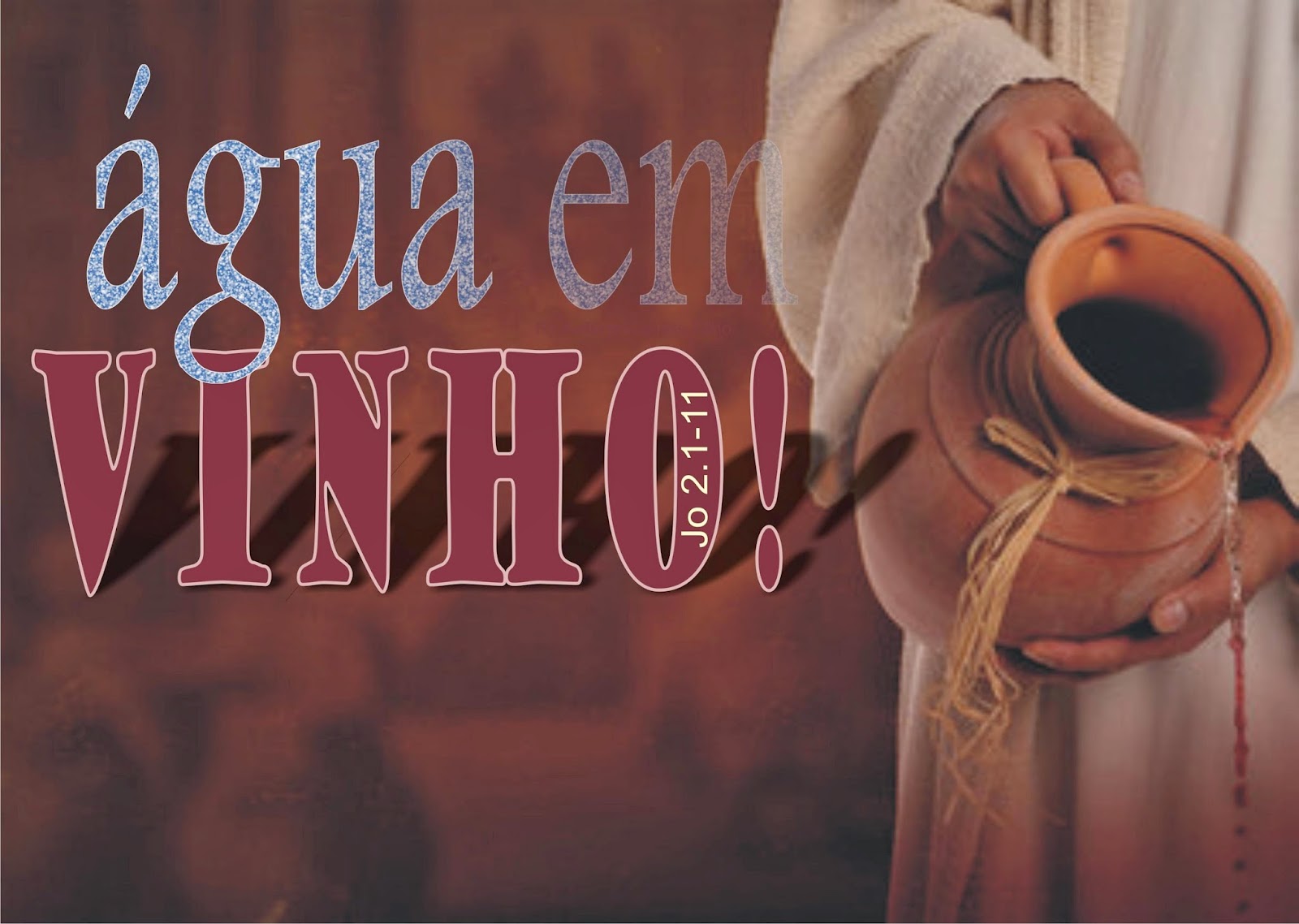 PREGANDO A VERDADE: JESUS NA FESTA.