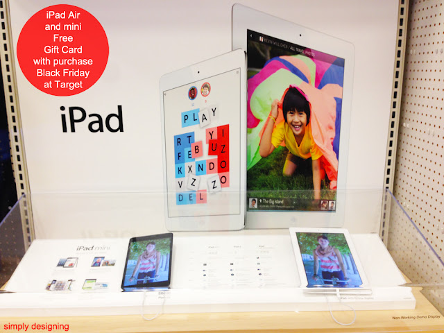 iPad Air and iPad Mini Black Friday Deals at Target #MyKindofHoliday