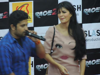 Pics: Jacqueline Fernandez's Race 2 promotion in Pune