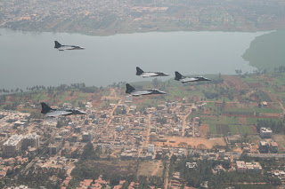 Indian Light Combat Aircraft, LCA Tejas. Formation Flights