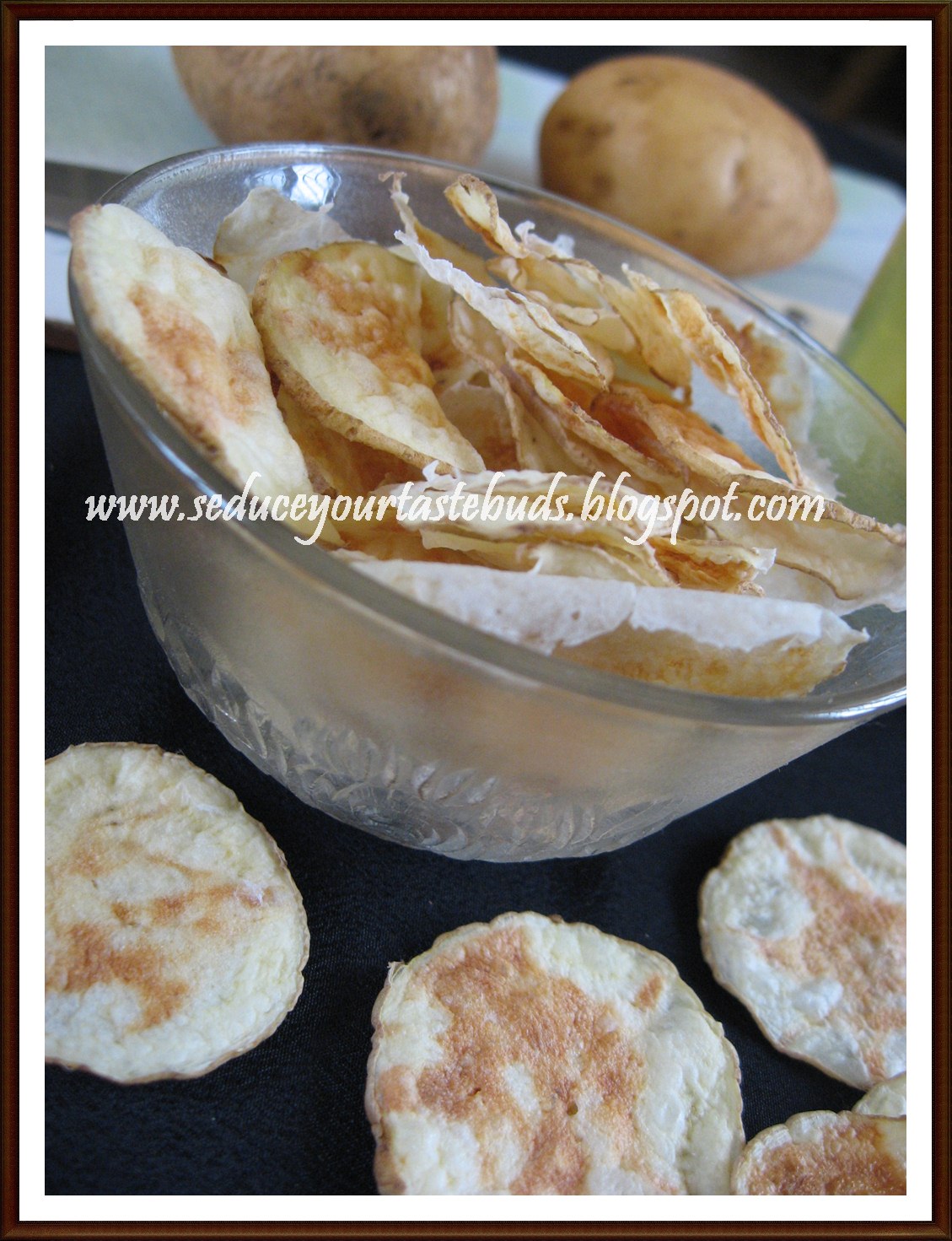 Microwave Potato Wafers NoFry Potato Chips in Microwave Seduce