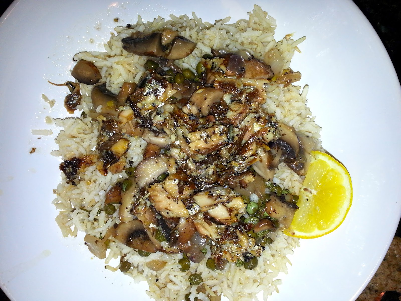 Rice and Smoked Fish!