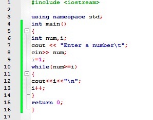 while loop in c