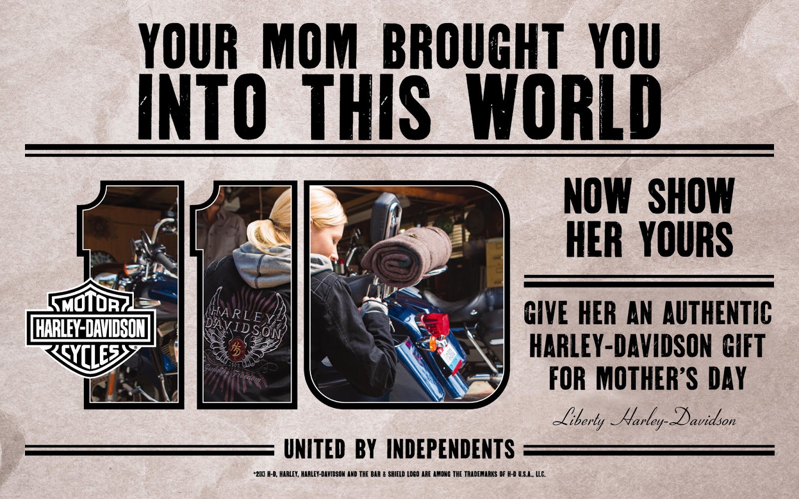 Liberty HarleyDavidson Mother's Day is May 12!