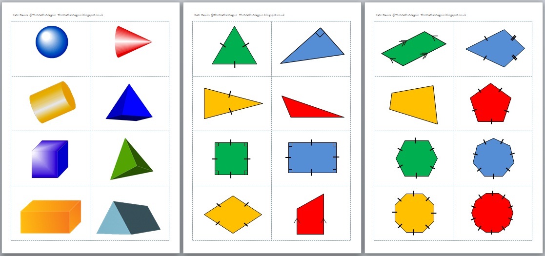 the maths magpie afl show me shape activities