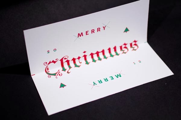 christmas card design