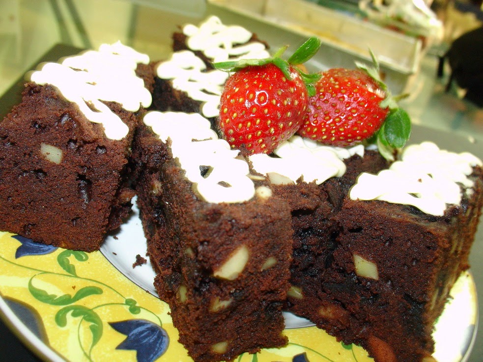 Sweet Cake: Resep Kue Brownies Coklat Kacang