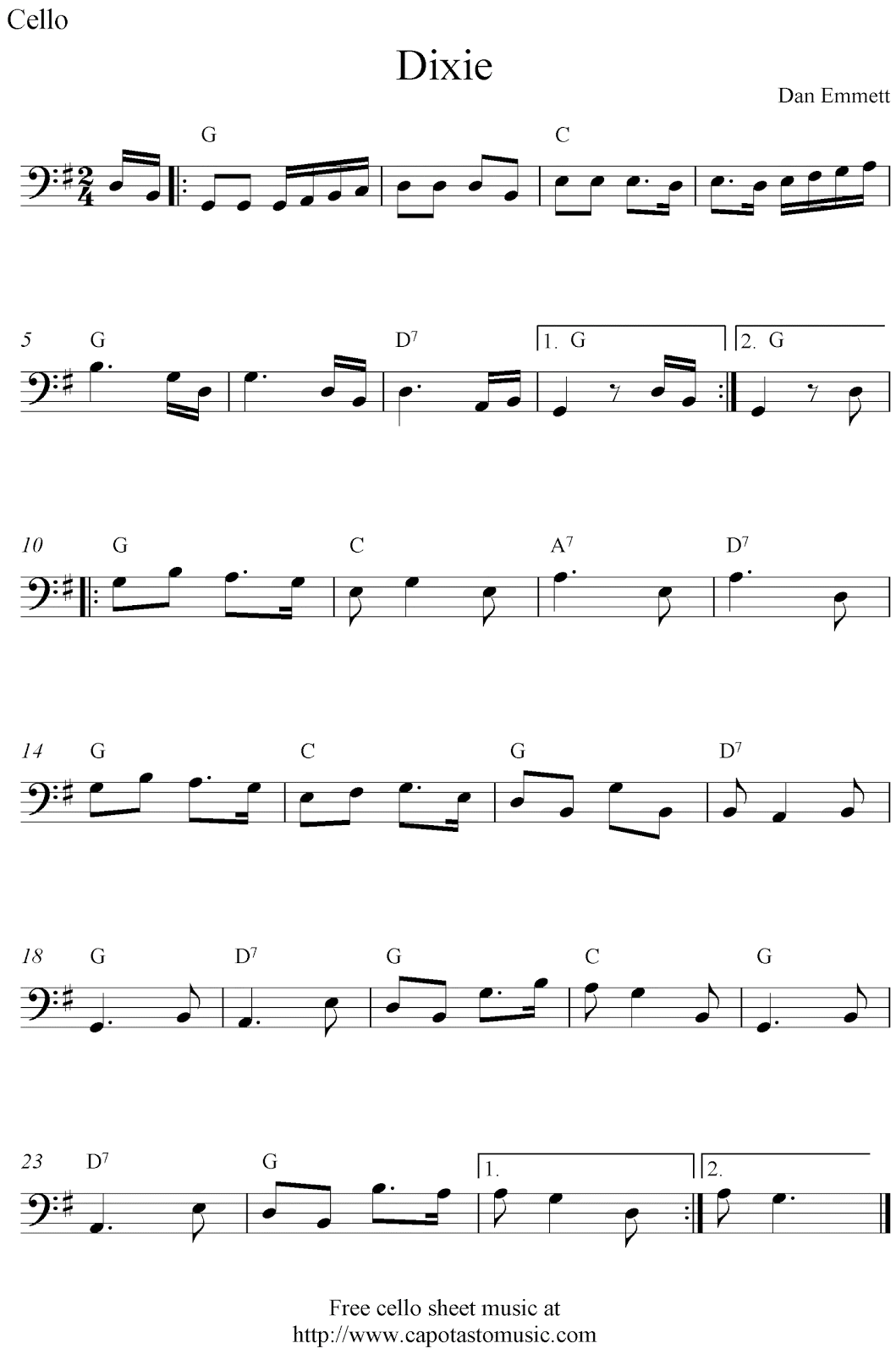 CELLO SHEET MUSIC cello sheet music: