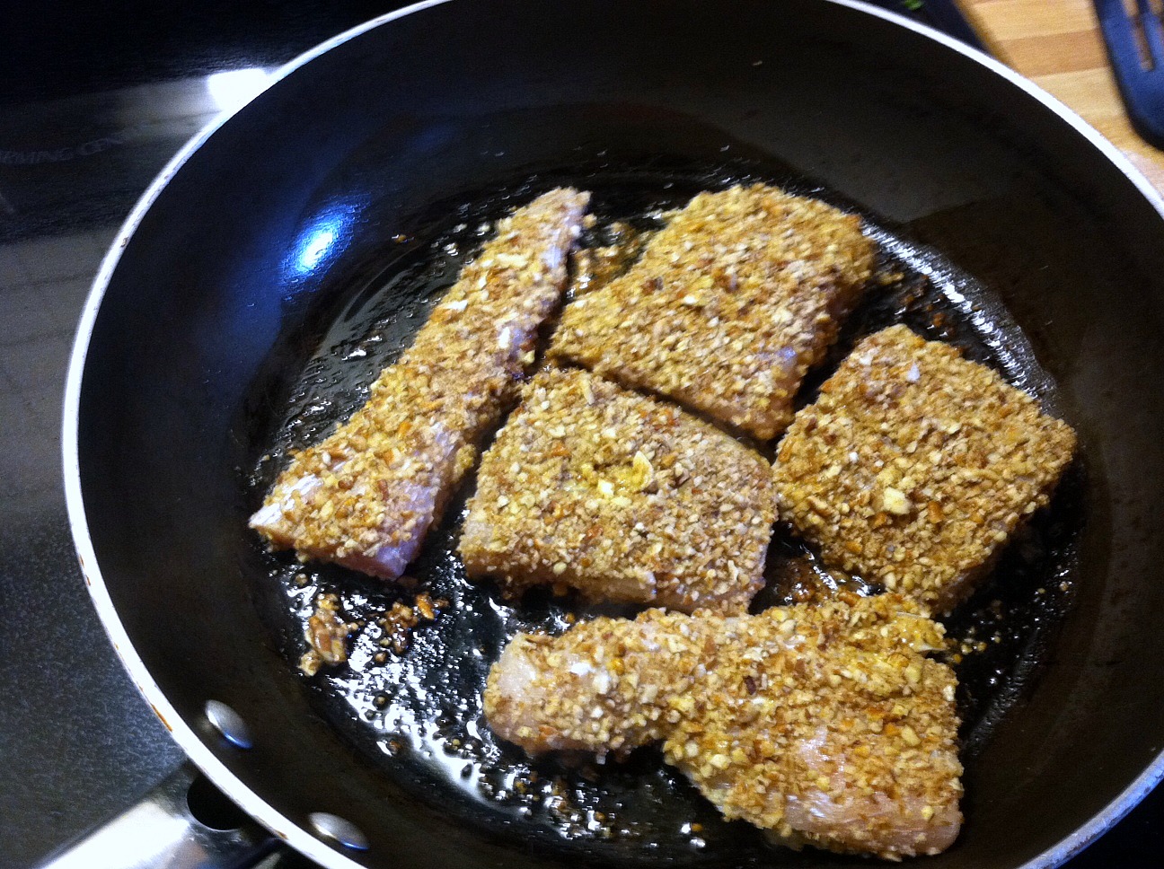 Good Clean Fun Pecan Crusted Mahi Mahi