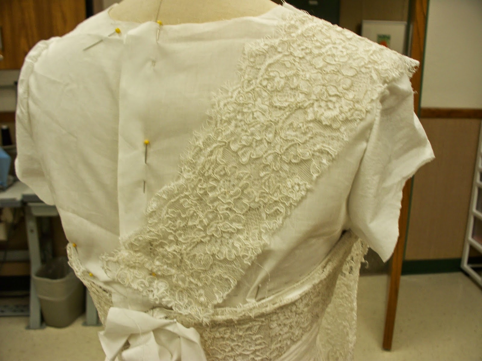 sewcreatelive How to Add Lace Sleeves and Shoulders to a Strapless
