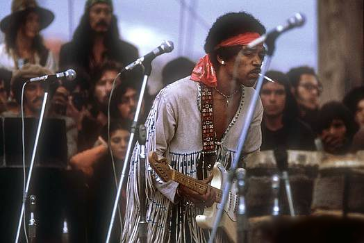 Image result for hendrix at woodstock