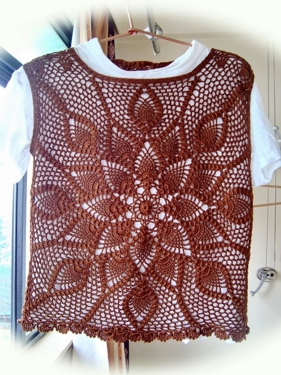 Crochet Sweaters: Crochet Vest Pattern - Wonderful