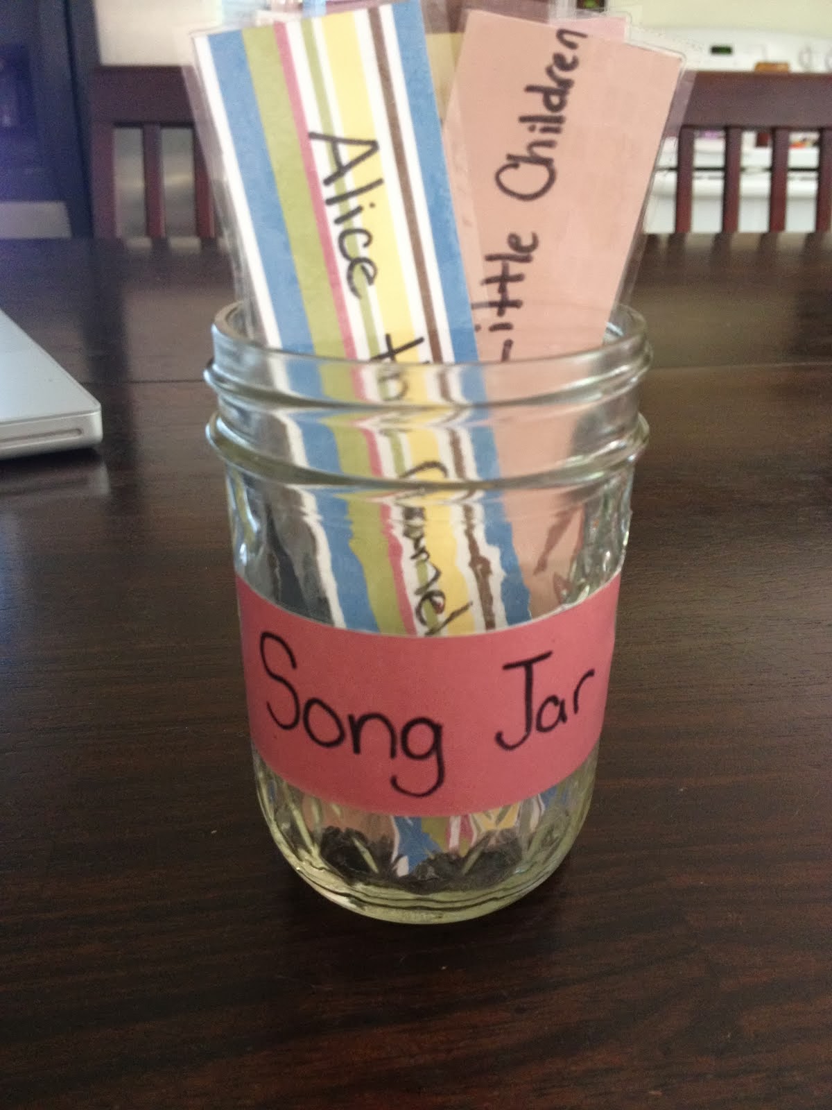 Mothering with Creativity Make a Song Jar