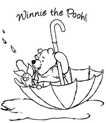 Disney Coloring Pages, Winnie the Pooh Coloring Pages, 