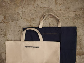 engineered garments sunrise market canvas tote bag present