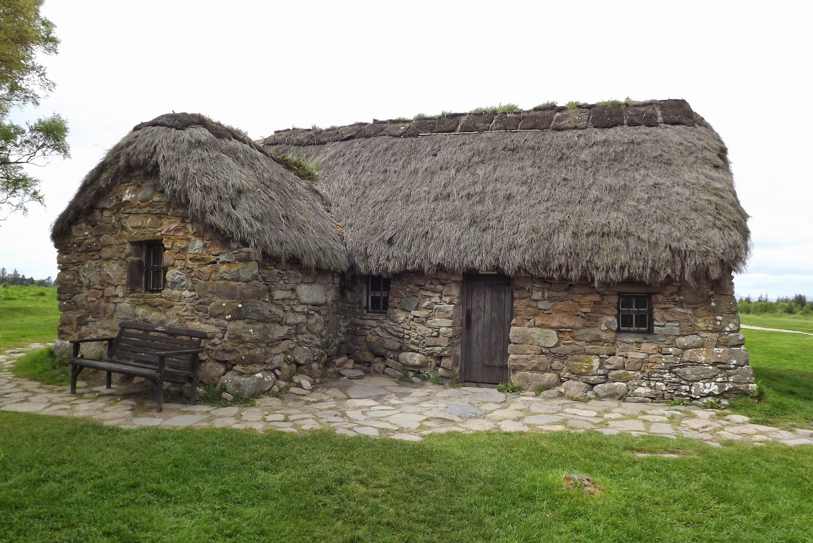 Genealogy Tours of Scotland Leanach Cottage, Culloden Battlefield