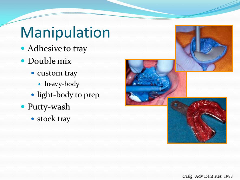 Dentistry Impression Materials