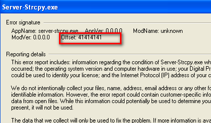 Echoserver Strcpy Bufferoverflow Securitytube Exploit Research