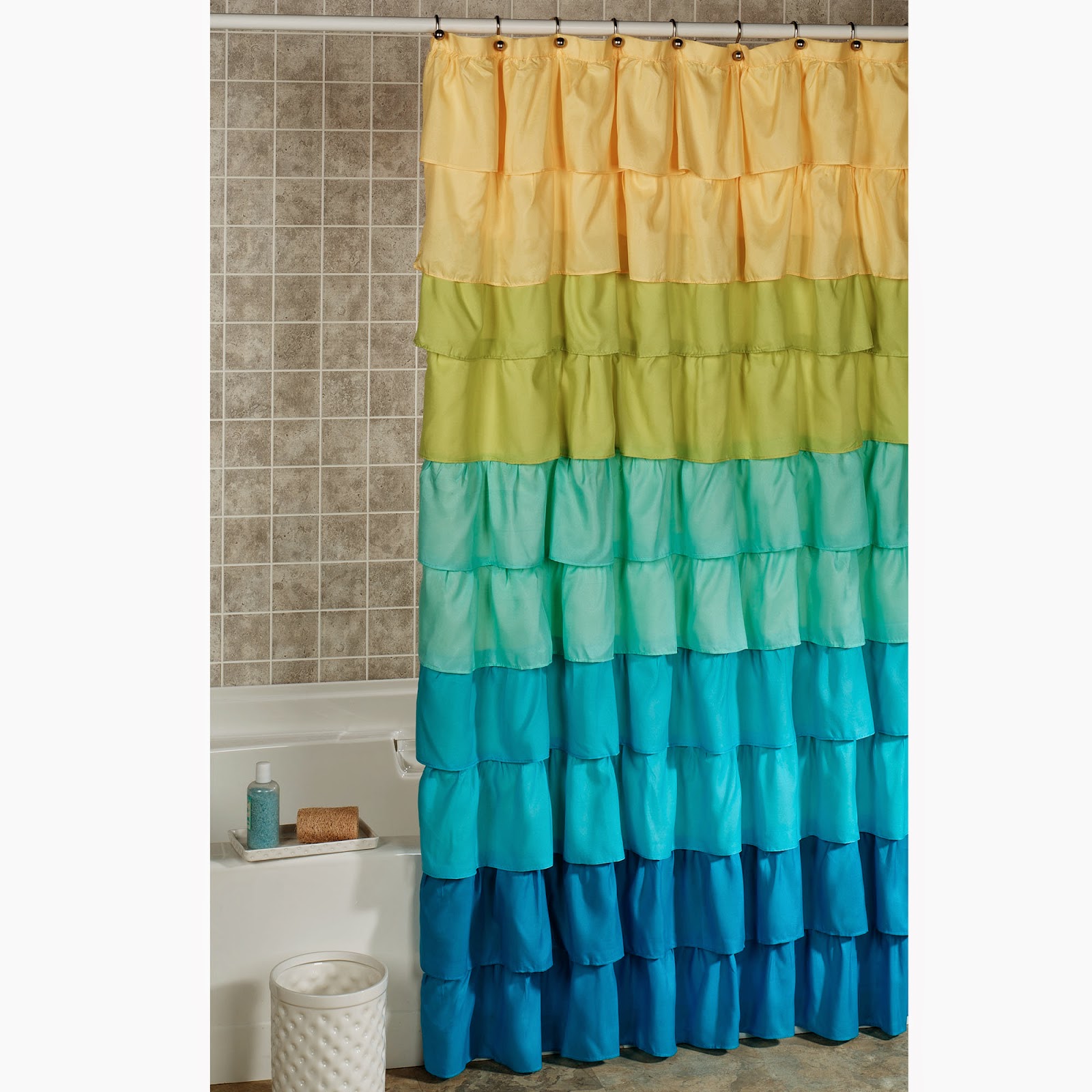 Diy Anthropologie Flamenco Shower Curtain Diy Craft Projects