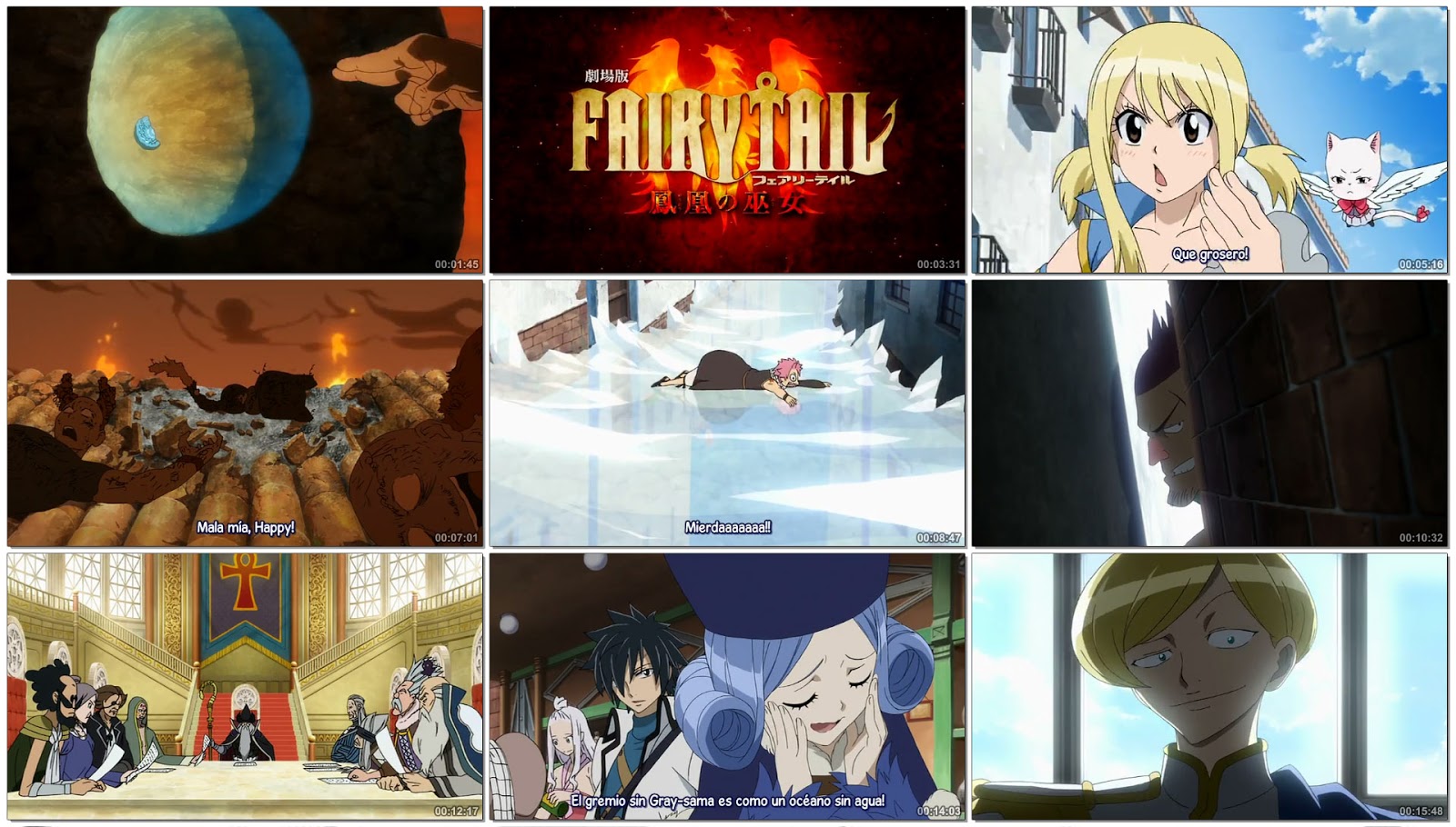 Fairy Tail Houou No Miko Sub Espanol