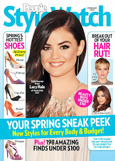 Lucy Hale People Stylewatch Magazine Cover February 2014 HQ Scan Magazine Cover : Lucy Hale Magazine Photoshoot Pics on People Stylewatch Magazine February 2014 Issue