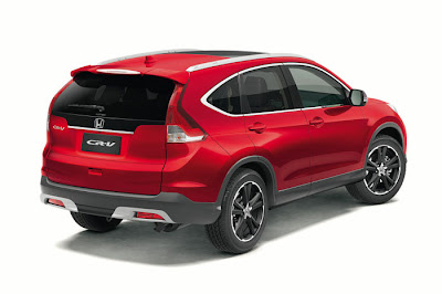 All-New Honda CR-V 2013 rear red colour