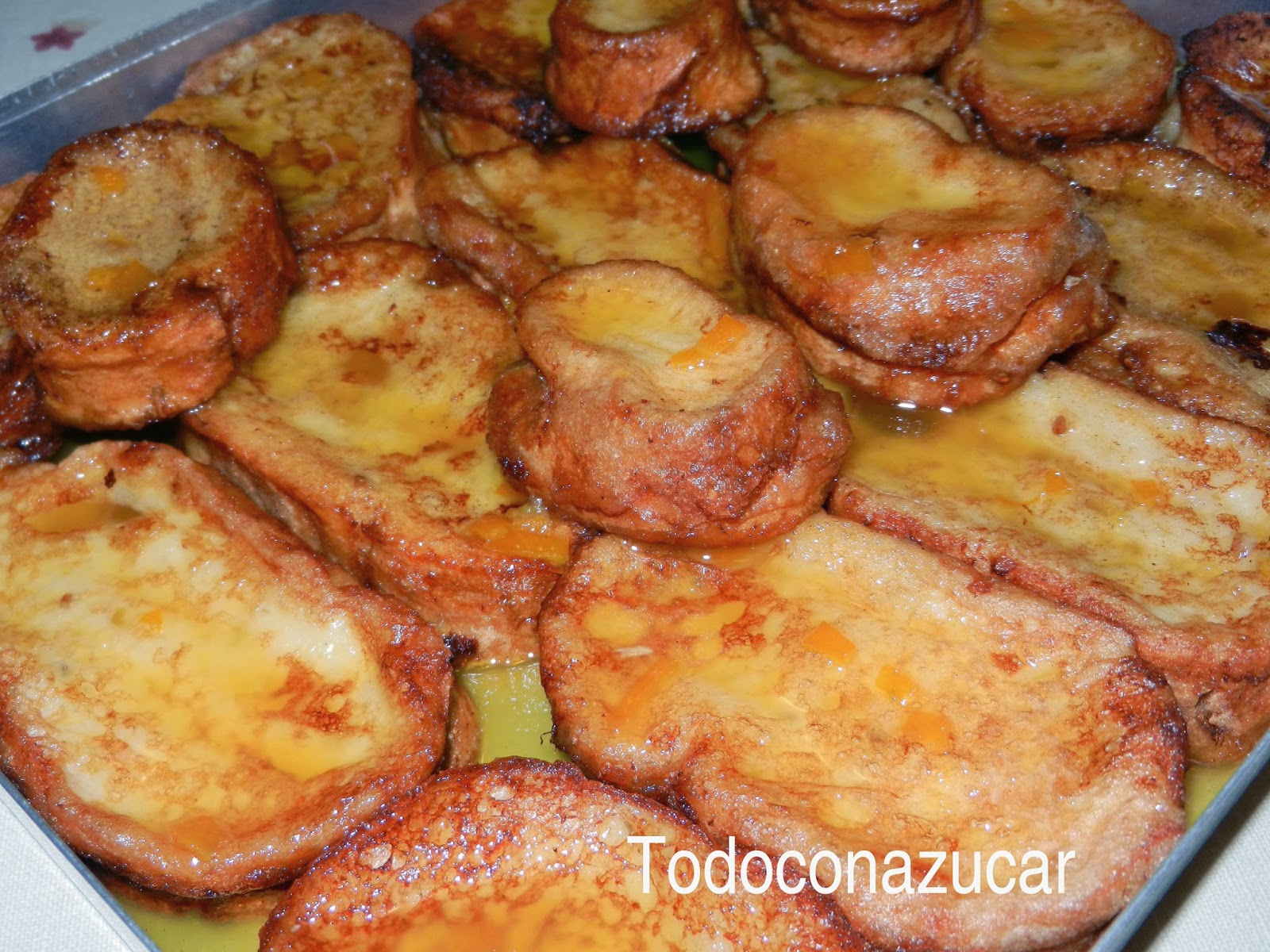 Torrijas Con Naranja Y Jerez Dulce
