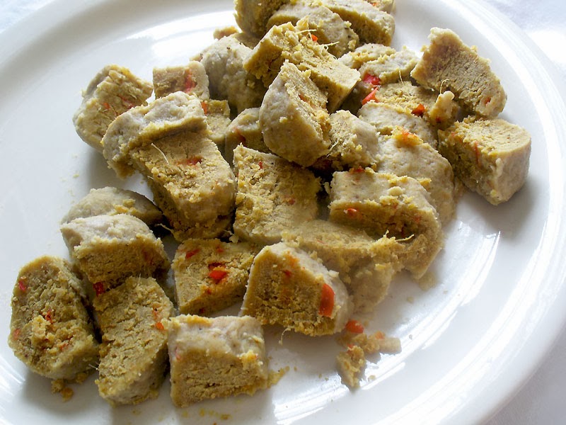 Basmati Rice Spiked with Chickpea Flour Dumplings Lisa's Kitchen Vegetarian Recipes