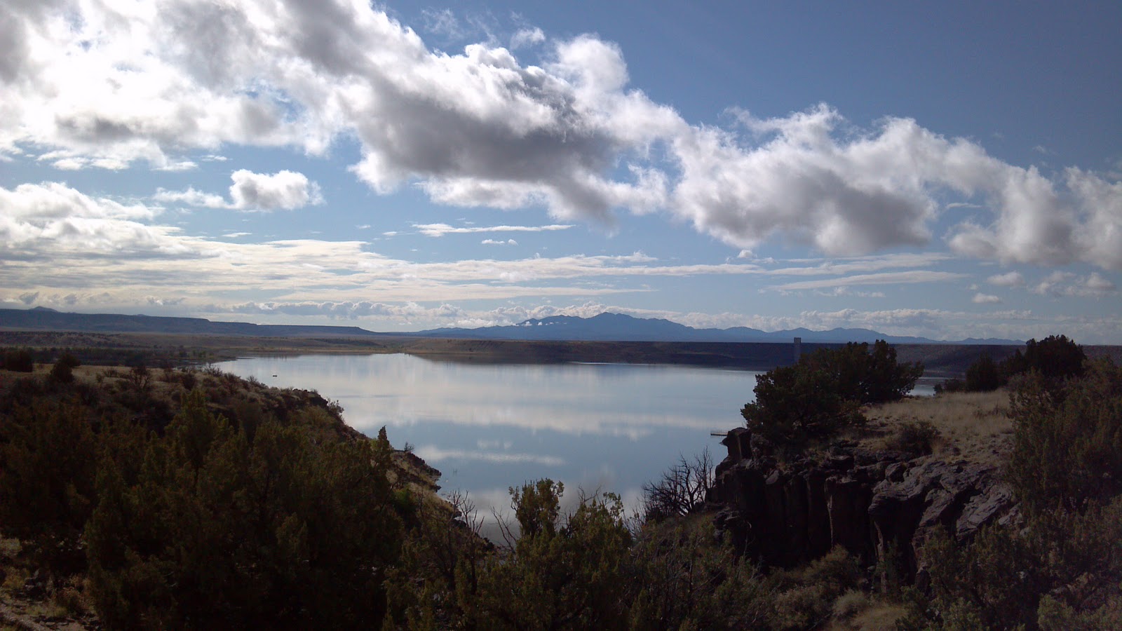 Looking out my window... Cochiti Lake, New Mexico