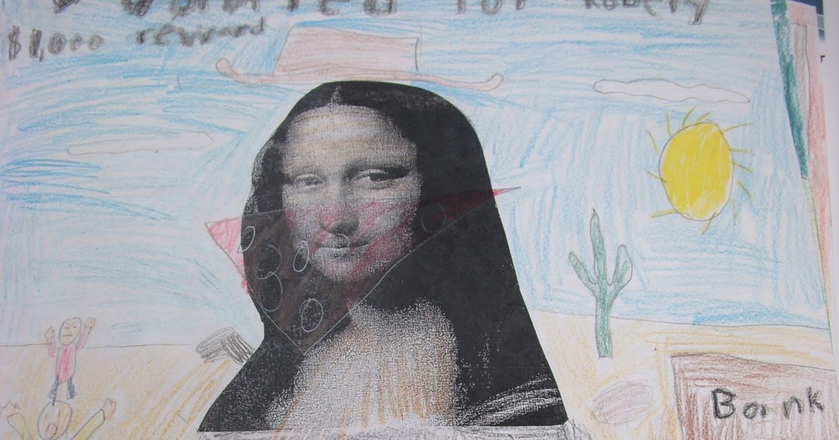 ARTASTIC! Miss Oetken's Artists Modern Mona Lisa