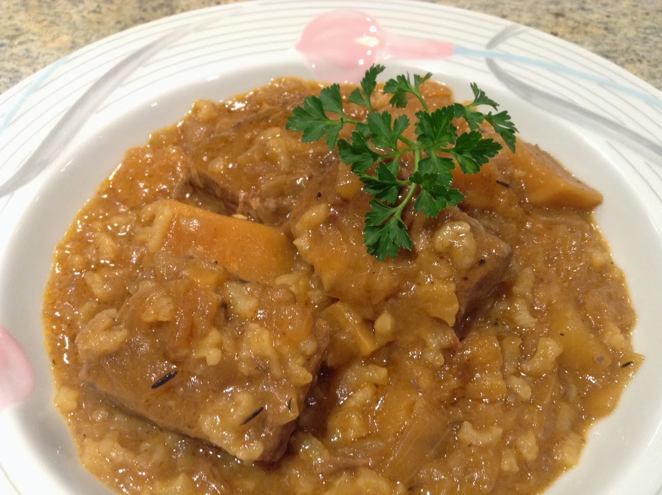 Dishes with My Dish Braised beef in a rich peanut sauce