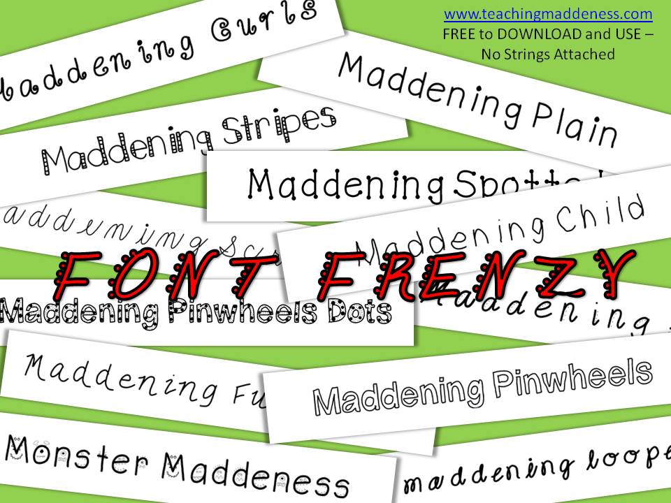 cute teacher fonts