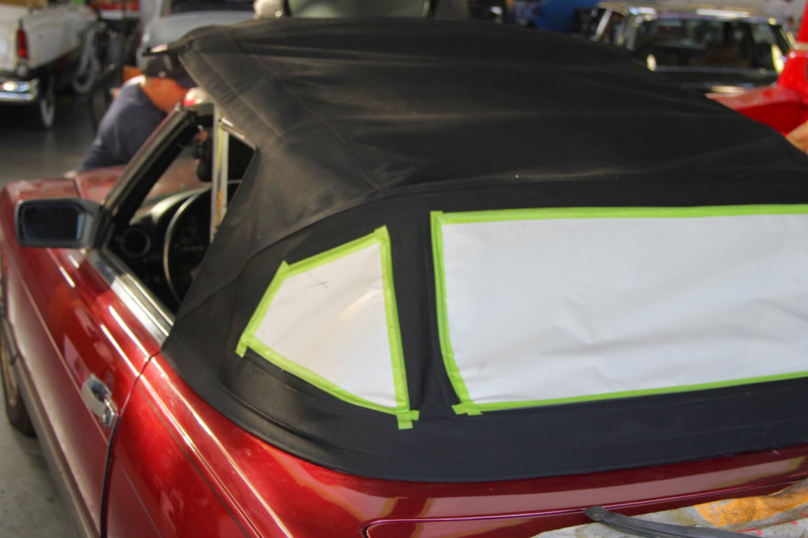 Cooks Upholstery and Classic Restoration Convertible Top Replacement