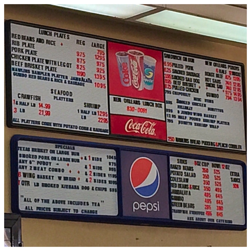 New Orleans Lunchbox Gas Station Dining in Huntsville Three Friends and a Fork