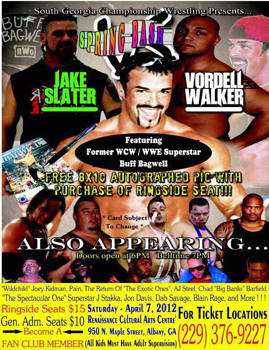 Wrestling News Center South Championship Wrestling, 04/07/12