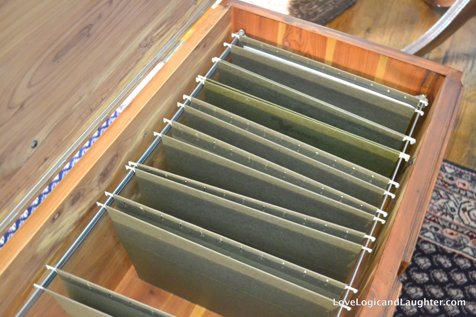 Cedar Chest File Ottoman » Logic and Laughter