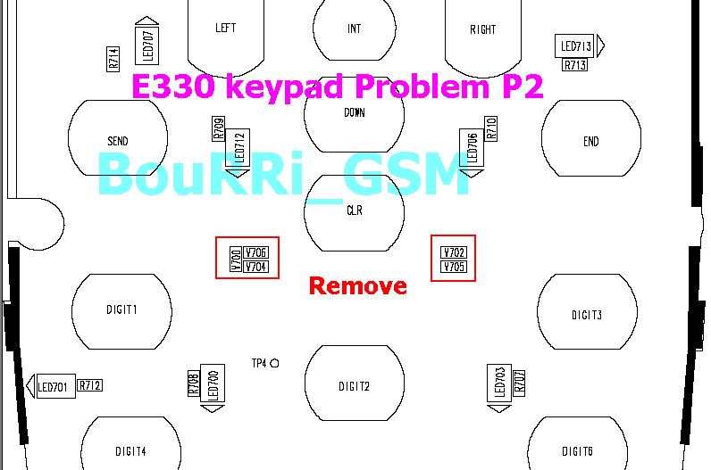 samsung e330 keypad solution v3i mic solution. samsung e330 keypad solution