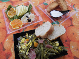 facciamo un brunch? fagiolini strapazzati e company