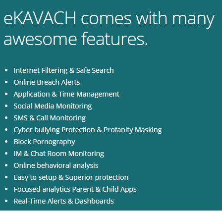 ekavach features