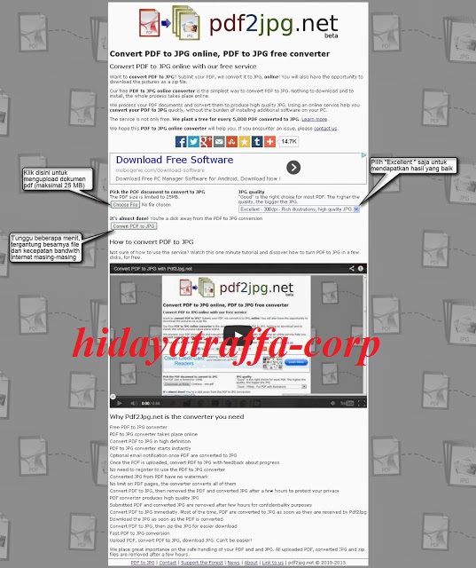 Aplikasi web terbaik untuk mengonversi file JPG ke PDF
