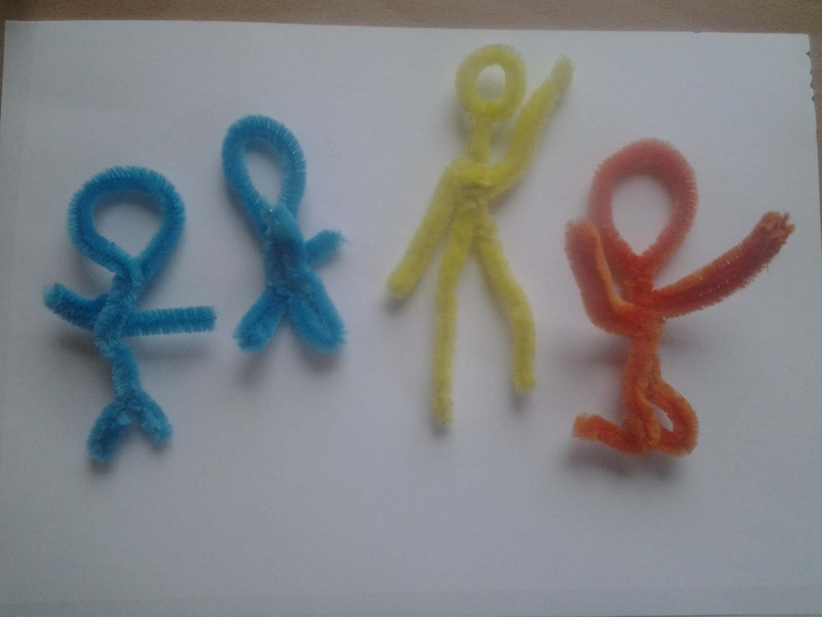 Flame Creative Children's Ministry Using pipe cleaners to express