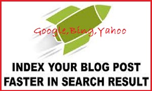Way to ,Manually, Index ,Blog Post,google,yahoo,bing,search,engine