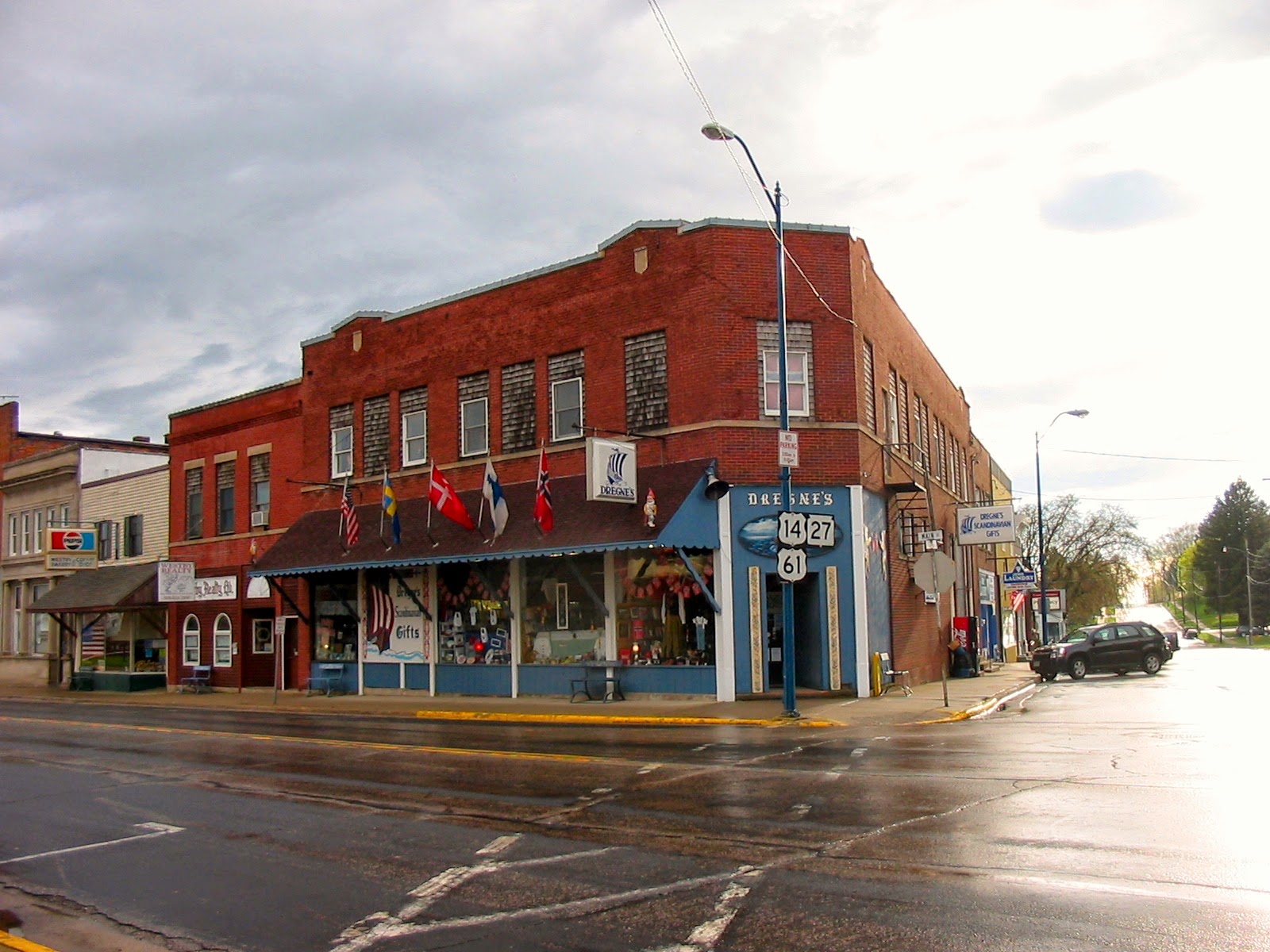 Westby, Wisconsin Remembered Dregne’s Scandinavian Gifts