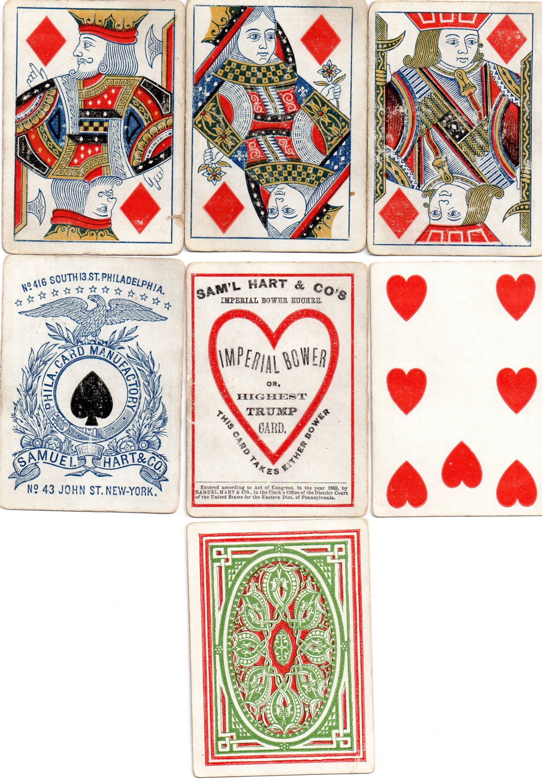 Playing cards and their history 13 SOME NORTH AMERICAN CARDS [REVISED