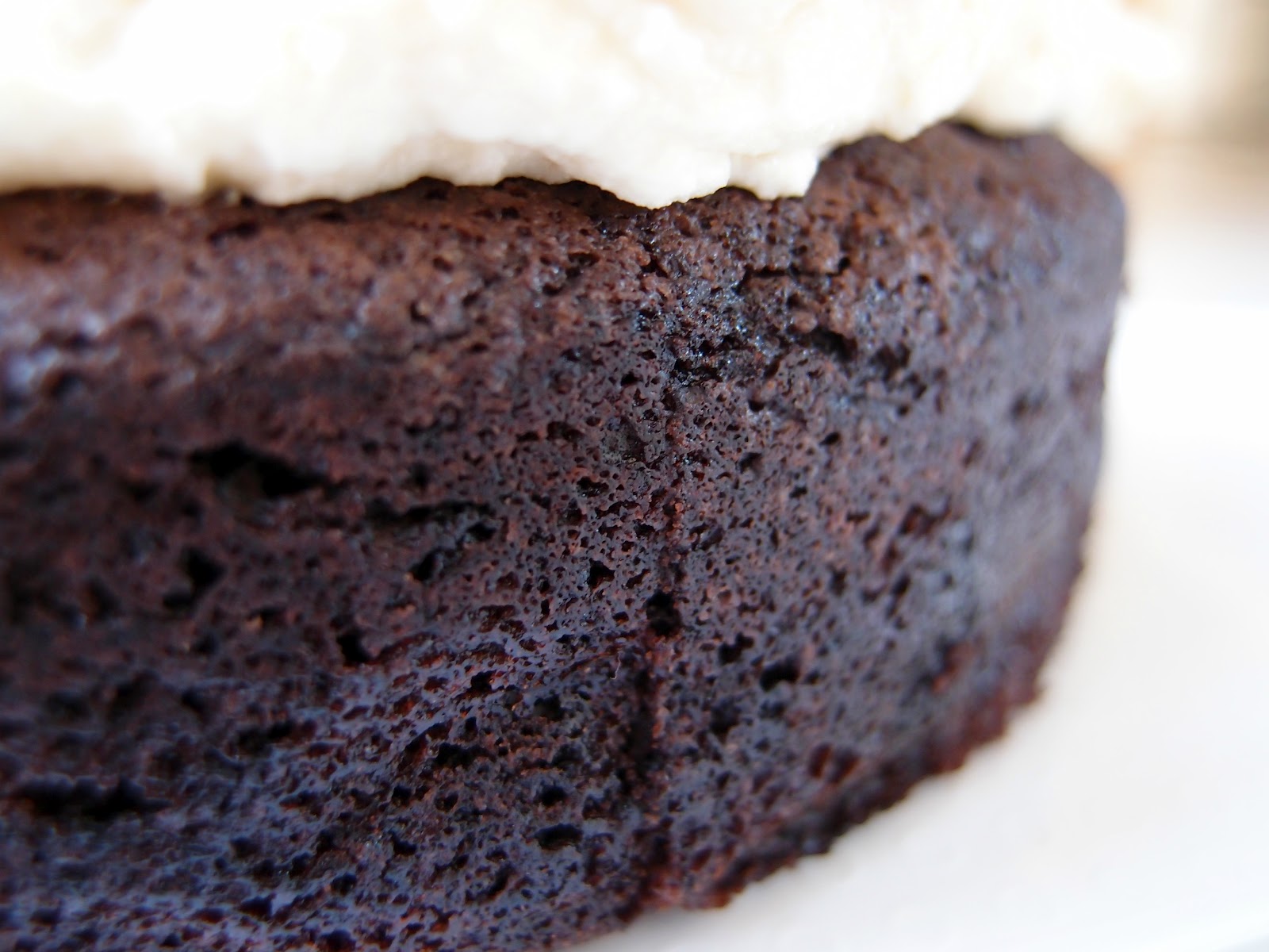 Milk and Honey Easy Chocolate Cake with Fluffy White Chocolate Frosting