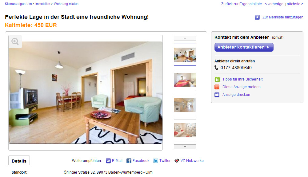 Wohnung Ulm Ebay Wohnung Ulm Ebay