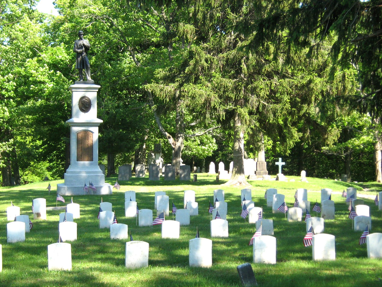 Albany Rural Cemetery Beyond The Graves The Soldiers Lot