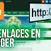 Enlaces de Entrada, Etiquetas y Páginas en Blogger